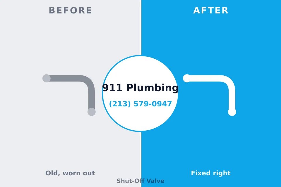 Before and after: plumbing company Stamps, AR